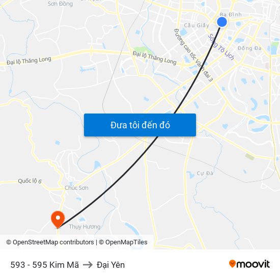 593 - 595 Kim Mã to Đại Yên map