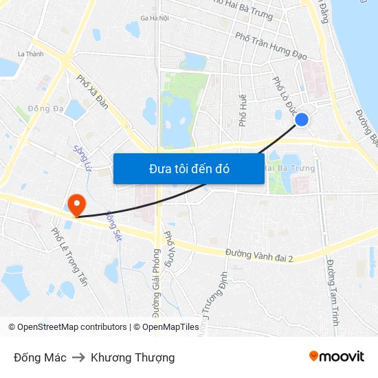 Đống Mác to Khương Thượng map