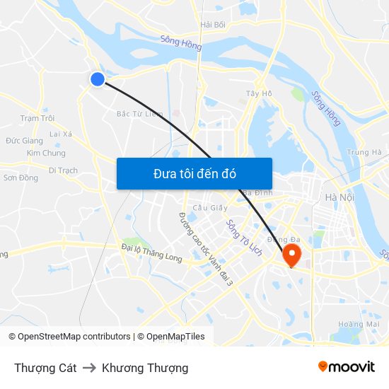 Thượng Cát to Khương Thượng map