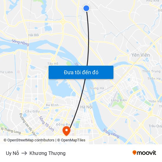 Uy Nỗ to Khương Thượng map