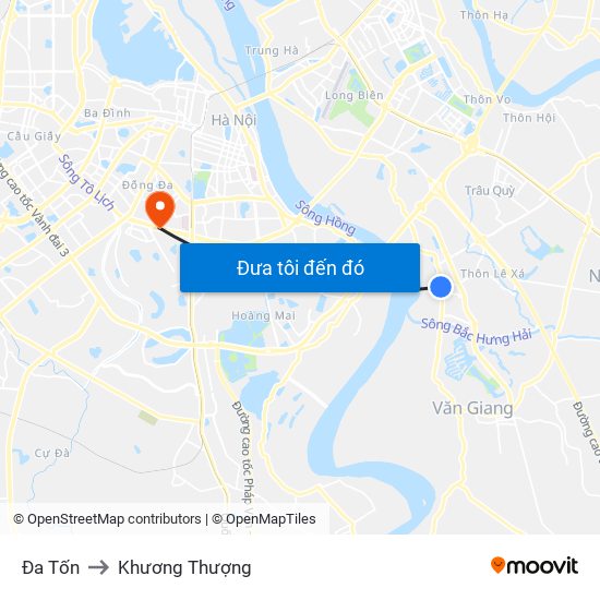 Đa Tốn to Khương Thượng map