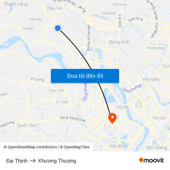 Đại Thịnh to Khương Thượng map