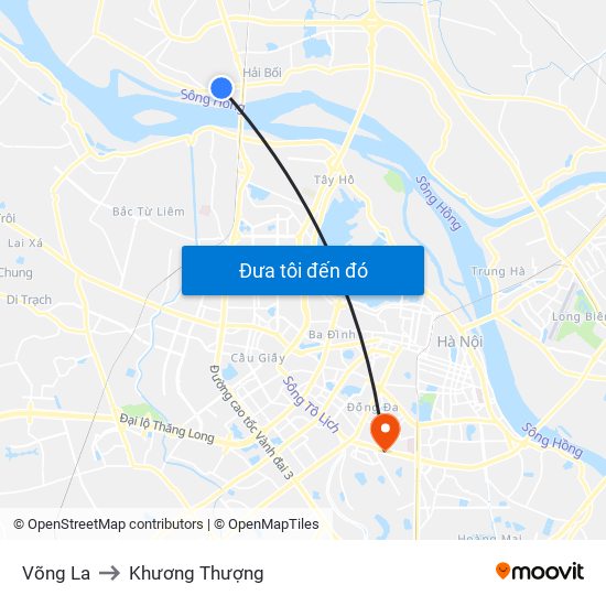 Võng La to Khương Thượng map