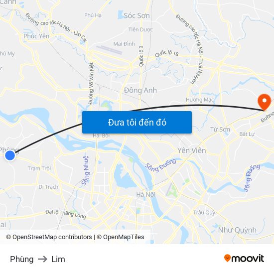 Phùng to Lim map