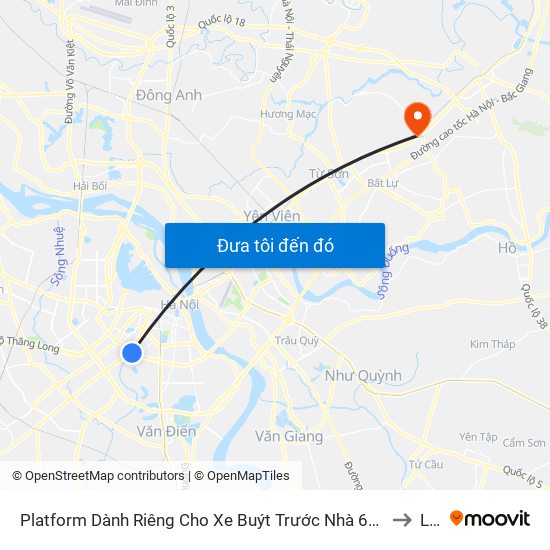 Platform Dành Riêng Cho Xe Buýt Trước Nhà 604 Trường Chinh to Lim map