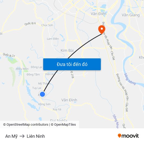 An Mỹ to Liên Ninh map