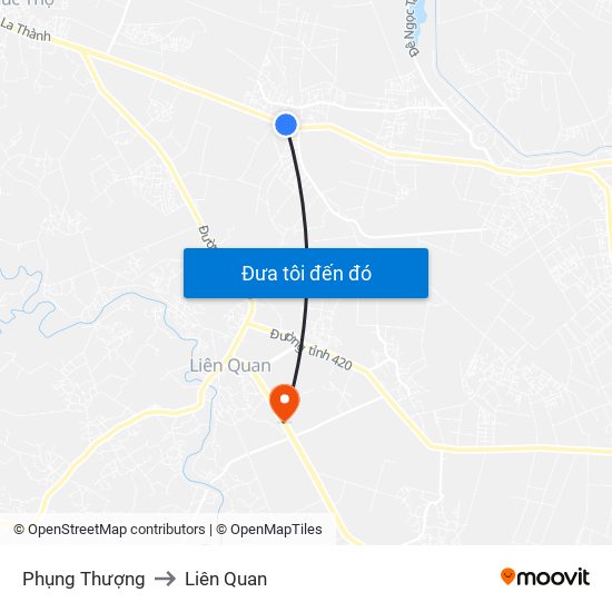 Phụng Thượng to Liên Quan map