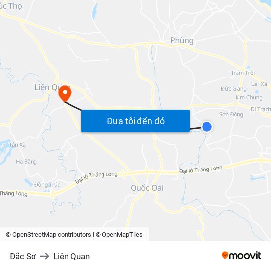 Đắc Sở to Liên Quan map