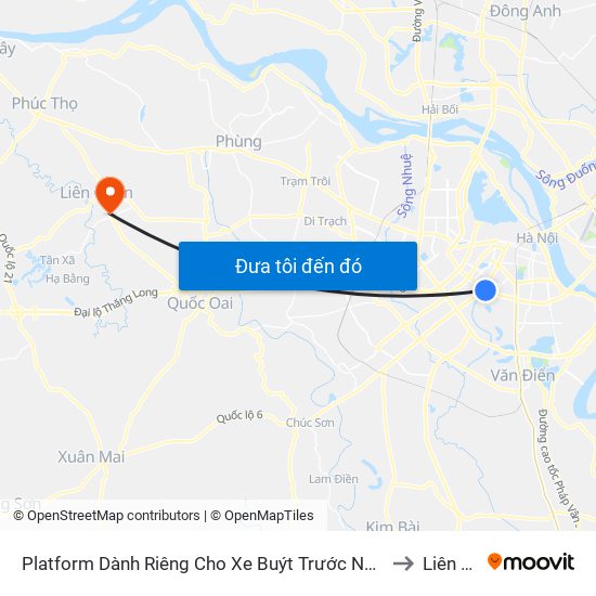 Platform Dành Riêng Cho Xe Buýt Trước Nhà 604 Trường Chinh to Liên Quan map