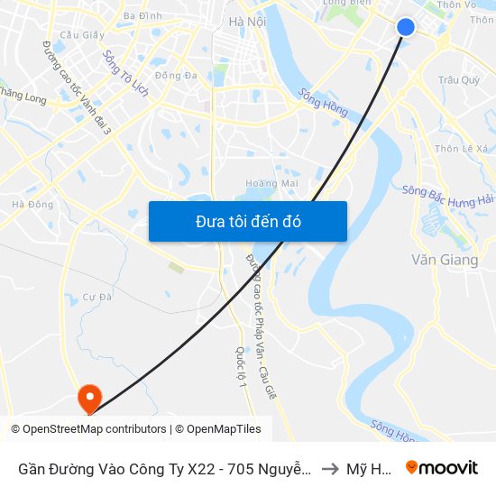 Gần Đường Vào Công Ty X22 - 705 Nguyễn Văn Linh to Mỹ Hưng map