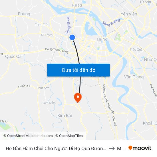 2b Phạm Văn Đồng to Mỹ Hưng map