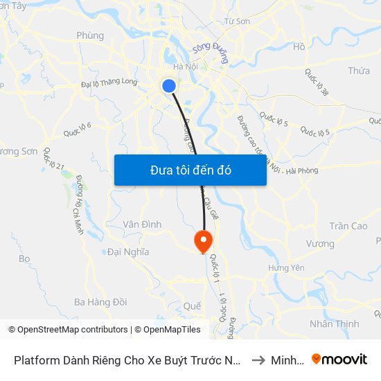 Platform Dành Riêng Cho Xe Buýt Trước Nhà 604 Trường Chinh to Minh Đức map
