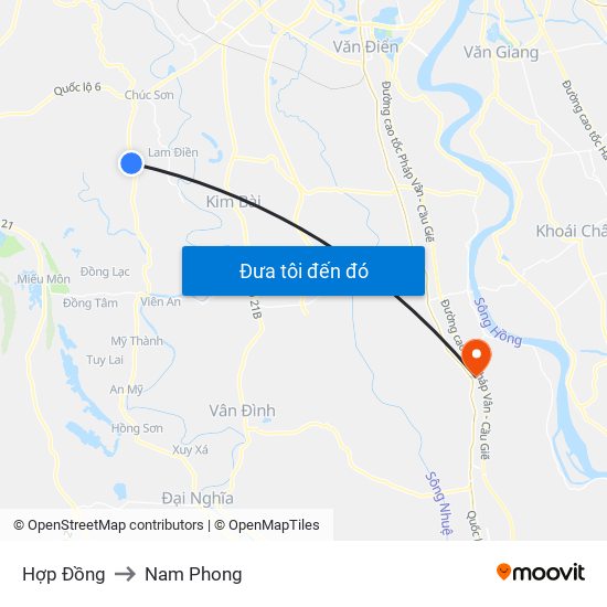 Hợp Đồng to Nam Phong map