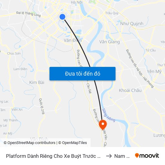 Platform Dành Riêng Cho Xe Buýt Trước Nhà 604 Trường Chinh to Nam Phong map