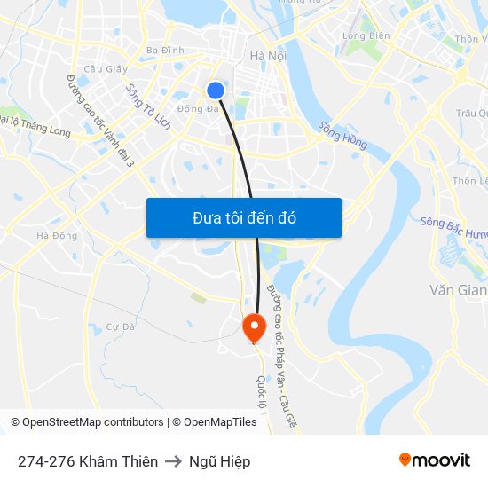 274-276 Khâm Thiên to Ngũ Hiệp map