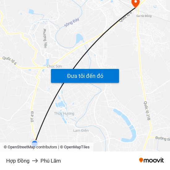 Hợp Đồng to Phú Lãm map