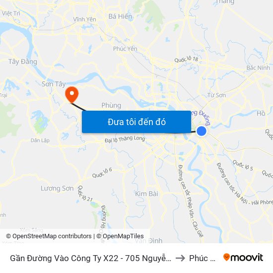 Gần Đường Vào Công Ty X22 - 705 Nguyễn Văn Linh to Phúc Hòa map