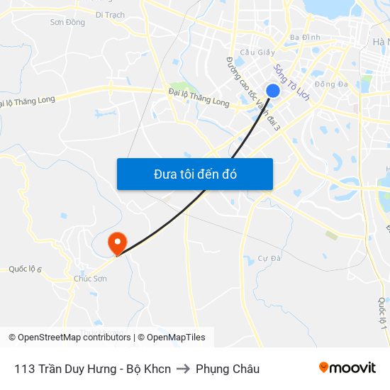 113 Trần Duy Hưng - Bộ Khcn to Phụng Châu map
