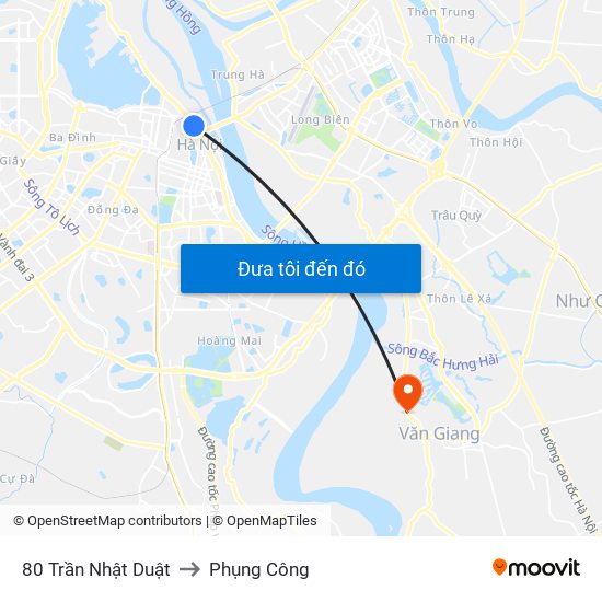 80 Trần Nhật Duật to Phụng Công map