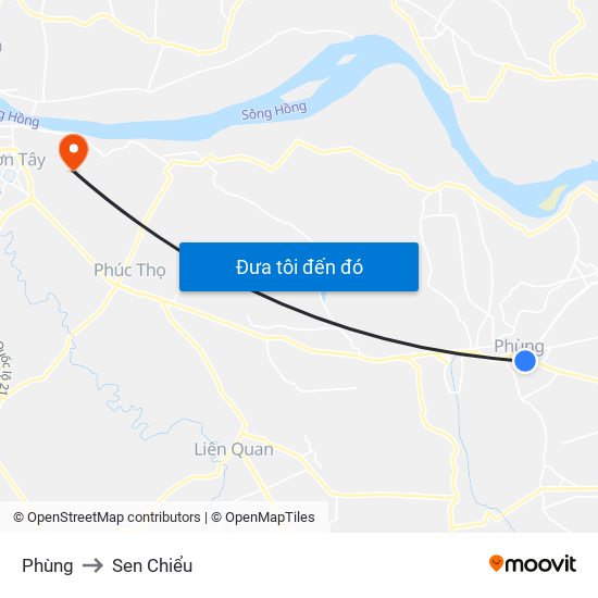 Phùng to Sen Chiểu map