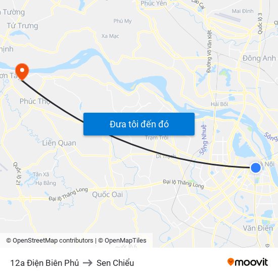 12a Điện Biên Phủ to Sen Chiểu map