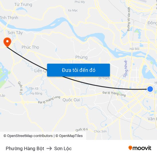 Phường Hàng Bột to Sơn Lộc map