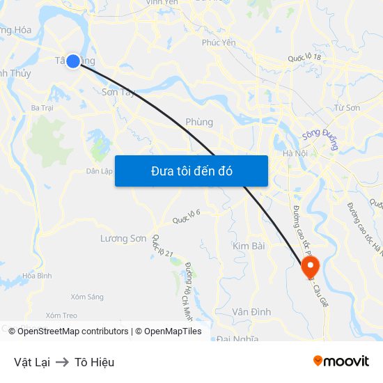 Vật Lại to Tô Hiệu map