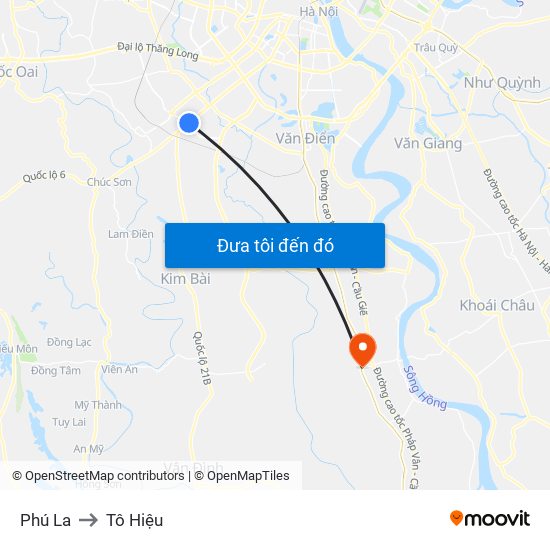 Phú La to Tô Hiệu map