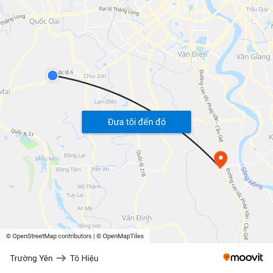 Trường Yên to Tô Hiệu map