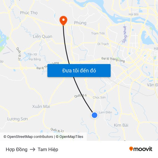 Hợp Đồng to Tam Hiệp map