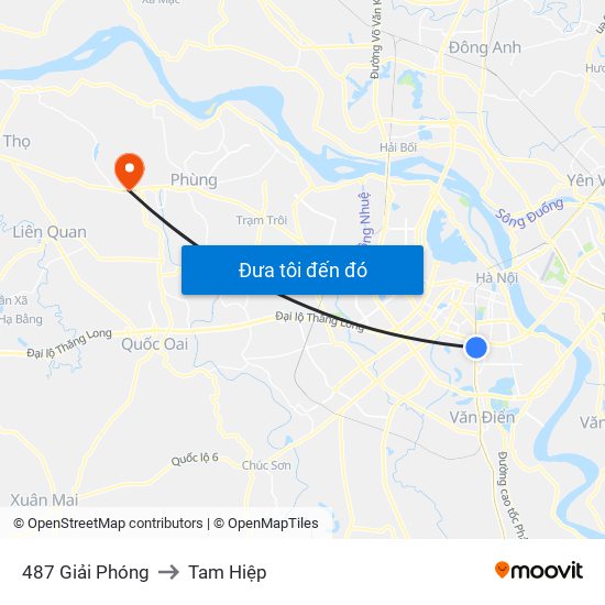 487 Giải Phóng to Tam Hiệp map