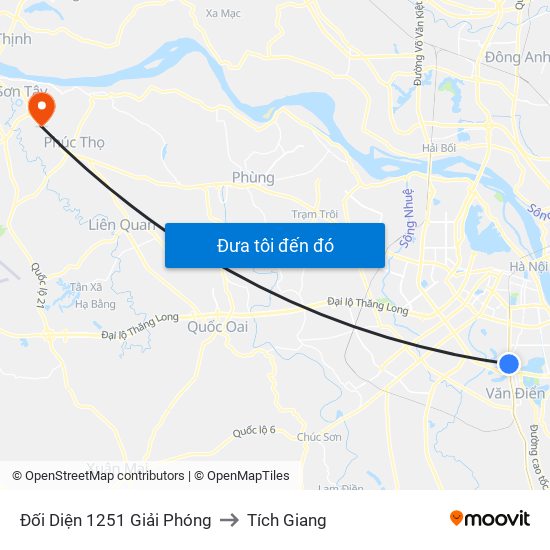 Đối Diện 1251 Giải Phóng to Tích Giang map