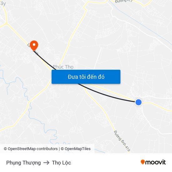 Phụng Thượng to Thọ Lộc map