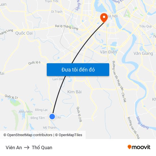 Viên An to Thổ Quan map
