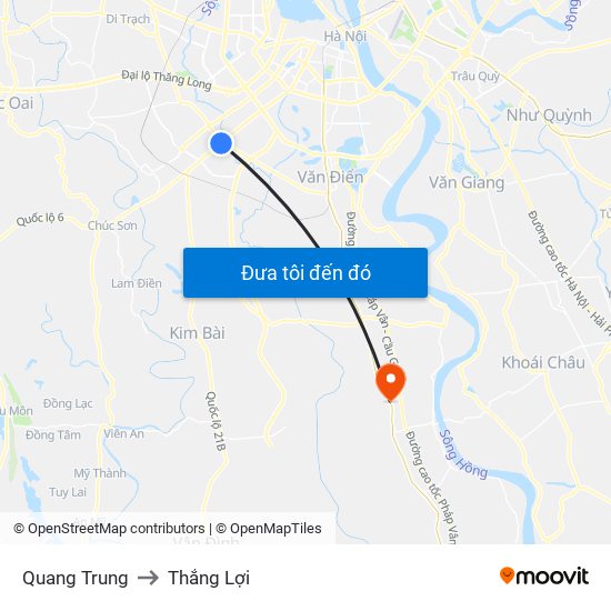 Quang Trung to Thắng Lợi map