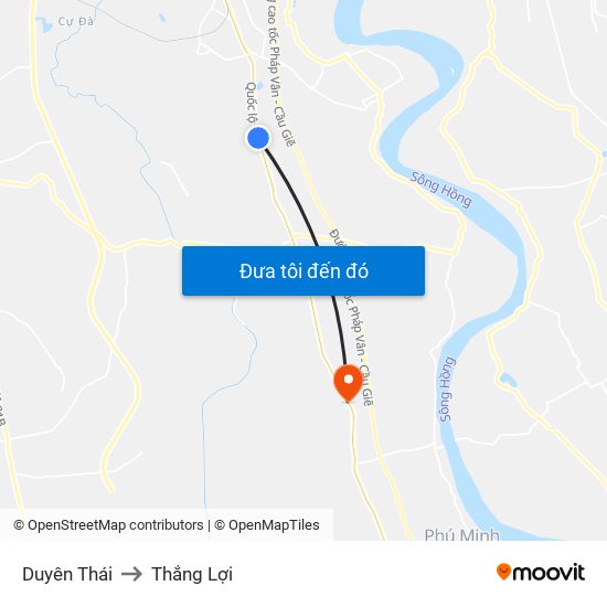 Duyên Thái to Thắng Lợi map