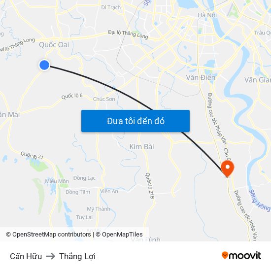 Cấn Hữu to Thắng Lợi map