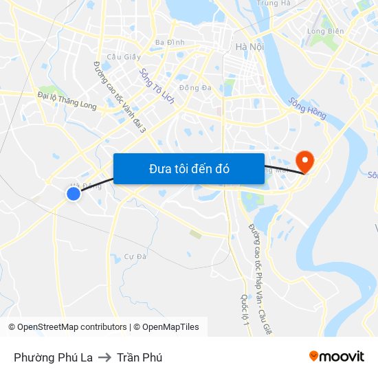 Phường Phú La to Trần Phú map