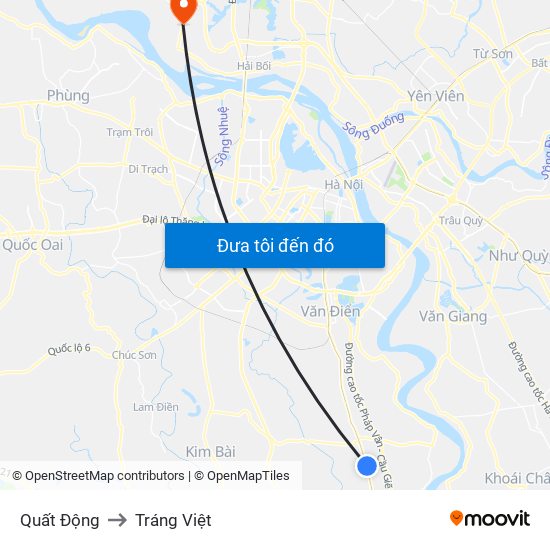 Quất Động to Tráng Việt map