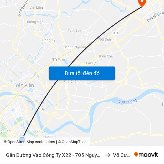 Gần Đường Vào Công Ty X22 - 705 Nguyễn Văn Linh to Võ Cường map