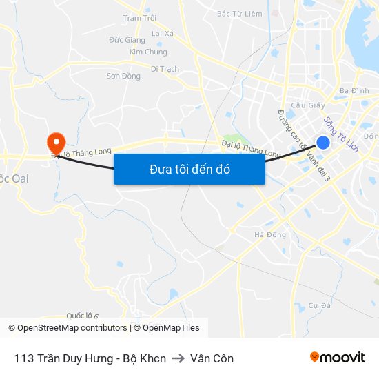 113 Trần Duy Hưng - Bộ Khcn to Vân Côn map