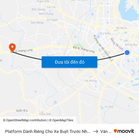Platform Dành Riêng Cho Xe Buýt Trước Nhà 604 Trường Chinh to Vân Côn map