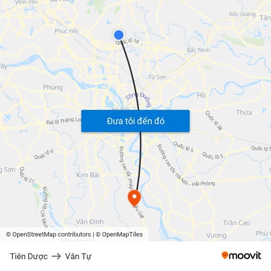 Tiên Dược to Văn Tự map