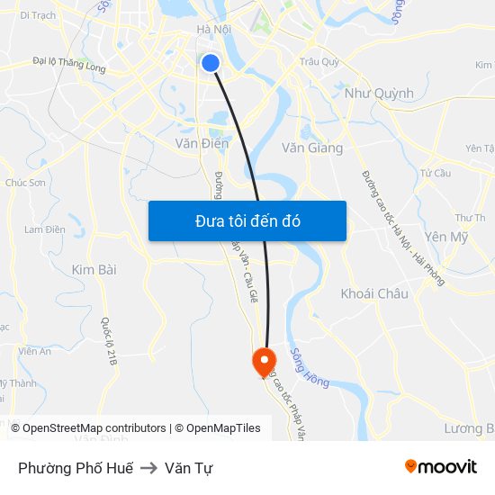 Phường Phố Huế to Văn Tự map