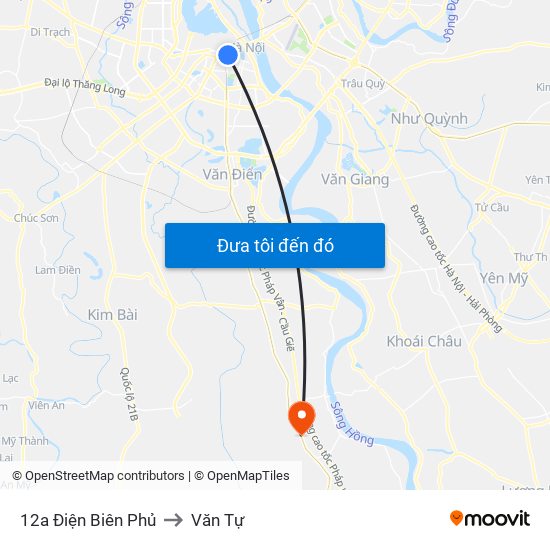 12a Điện Biên Phủ to Văn Tự map