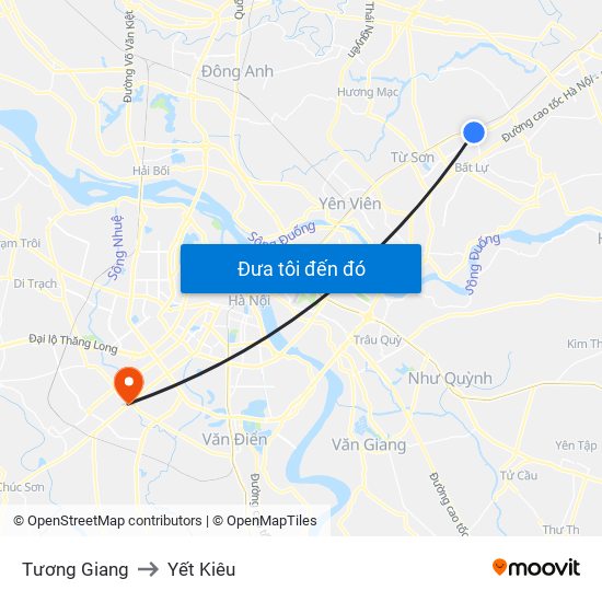 Tương Giang to Yết Kiêu map