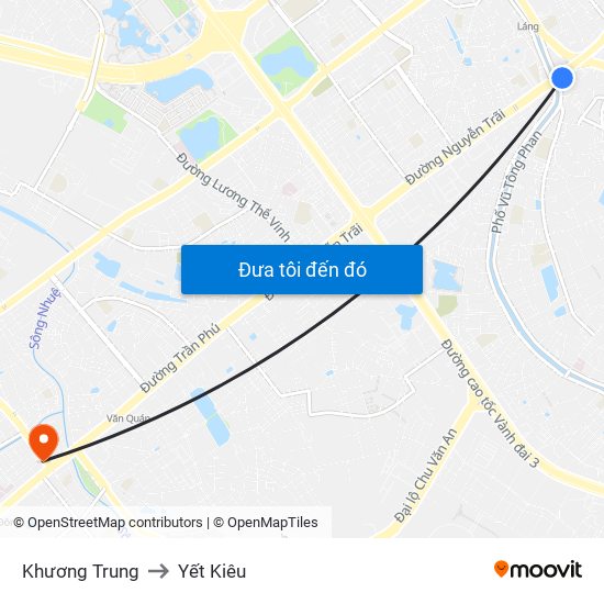 Khương Trung to Yết Kiêu map