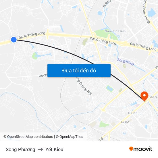 Song Phương to Yết Kiêu map