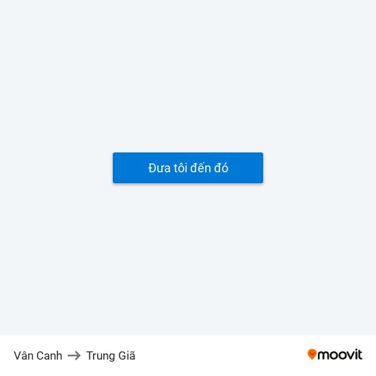 Vân Canh to Trung Giã map