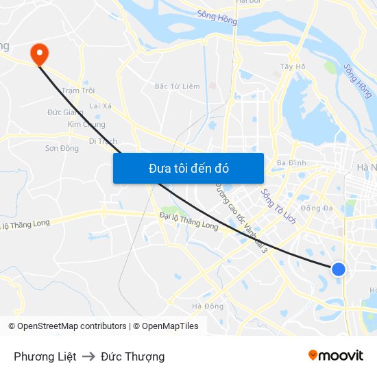 Phương Liệt to Đức Thượng map